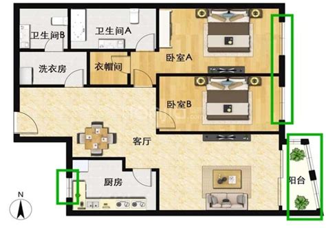 坐西朝东的房子优缺点|如何判断户型朝向？